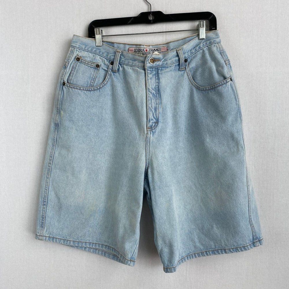 ZENA Vintage Light Washed Denim Short